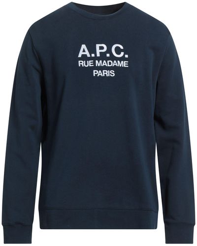 A.P.C. Sweatshirt - Blau