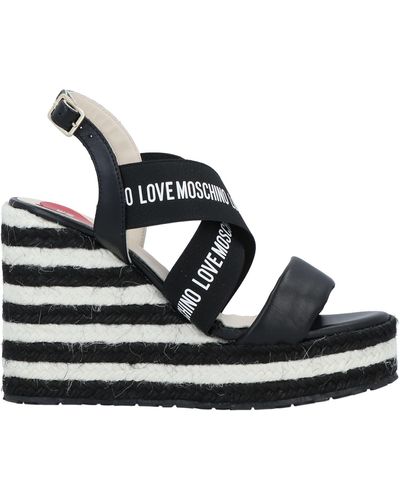 Love Moschino Espadrillas - Negro