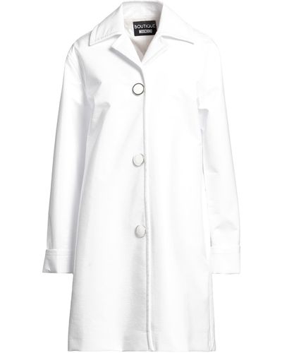 Boutique Moschino Coat - White