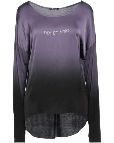 Odi Et Amo T-shirt - Purple