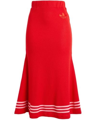 adidas Originals Midi Skirt - Red