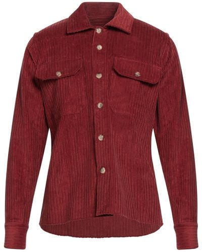 Eleventy Camisa - Rojo