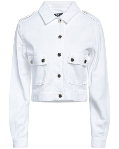 Relish Manteau en jean - Blanc