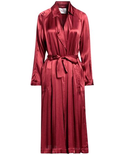 Jucca Overcoat & Trench Coat - Red
