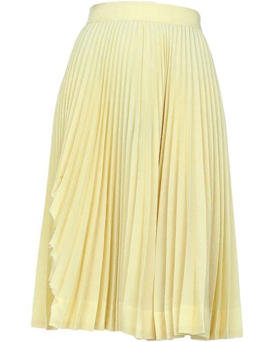 CALVIN KLEIN 205W39NYC Midi Skirt Polyester - Yellow