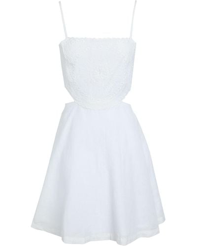 TOPSHOP Mini Dress - White