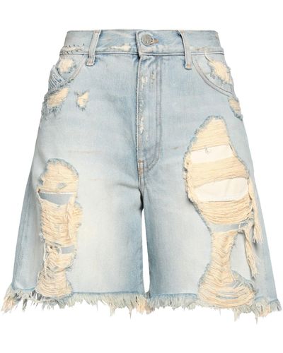 The Attico Shorts Jeans - Blu