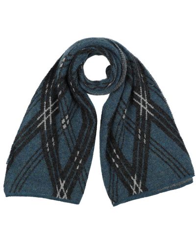 Alpha Studio Scarf Mohair Wool, Polyamide - Blue