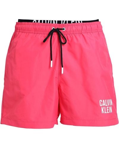 Calvin Klein Badeboxer - Pink