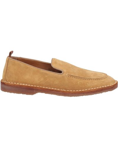 Buttero Camel Loafers Leather - Natural