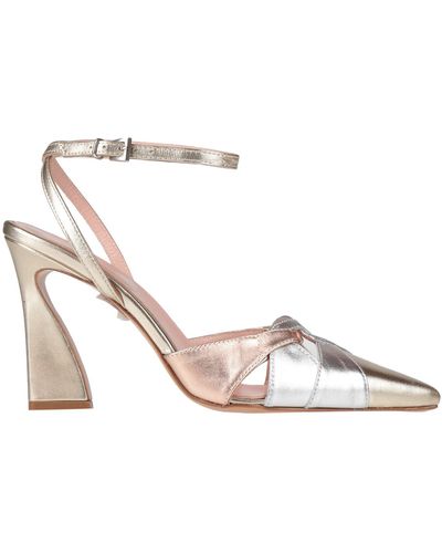 Anna F. Pumps - Metallic