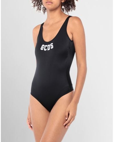 Gcds One-piece Swimsuit - Blue