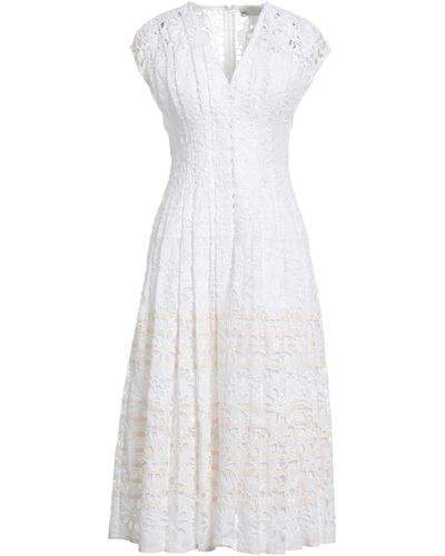 Tory Burch Midi Dress - White