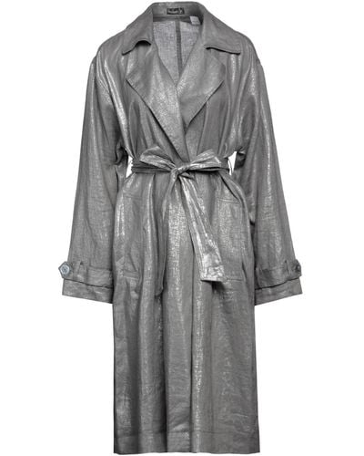 Van Laack Overcoat & Trench Coat - Grey