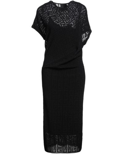 Givenchy Midi Dress Viscose, Polyester - Black