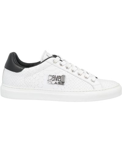 Class Roberto Cavalli Trainers - White