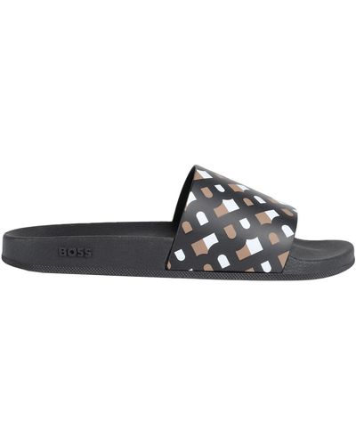 BOSS by HUGO BOSS Leather sandals for Men | Online Sale up to 50% off | Lyst