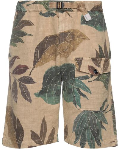 White Sand Shorts & Bermuda Shorts - Natural