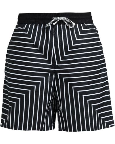 Emporio Armani Beach Shorts And Trousers - Blue