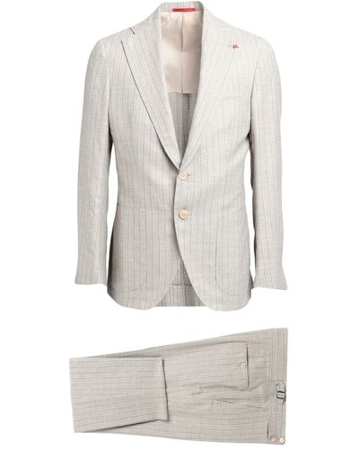 Isaia Suit - White