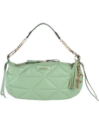 La Carrie Light Handbag Textile Fibers - Green