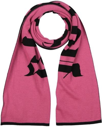 Palm Angels Scarf Wool, Acrylic - Pink