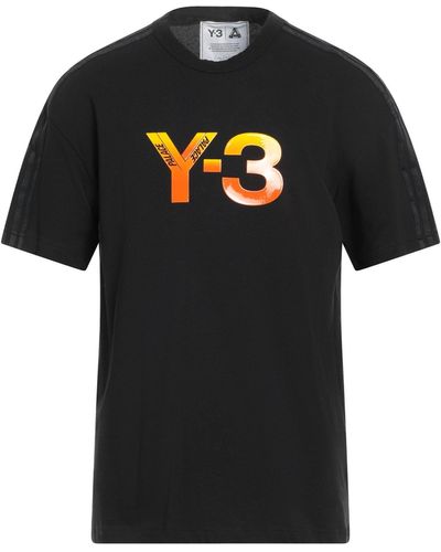 Y-3 T-Shirt Cotton - Black