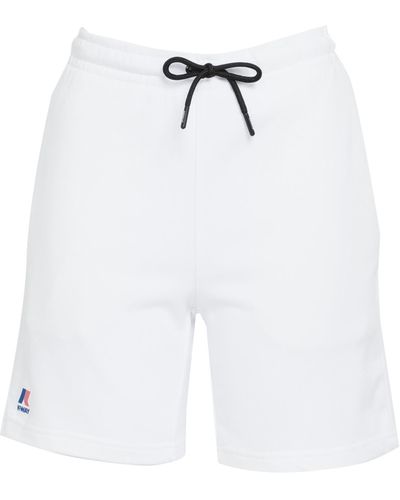 K-Way Shorts & Bermuda Shorts - White