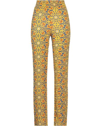 WeWoreWhat Trousers - Yellow