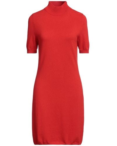 Iris Von Arnim Mini Dress - Red