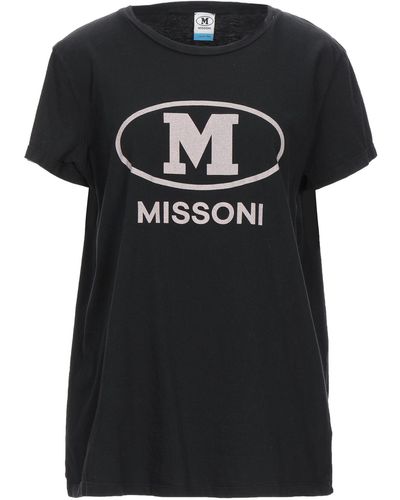 M Missoni Camiseta - Negro