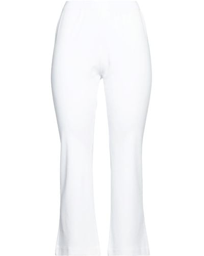 Kangra Cropped Trousers - White
