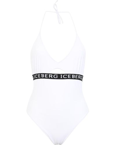 Iceberg One-piece Swimsuit - White