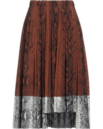 N°21 Midi Skirt - Brown