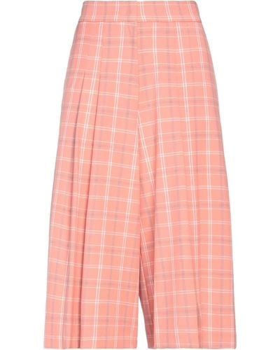 Semicouture Cropped Trousers - Pink