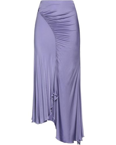 Blumarine Maxi Skirt - Purple