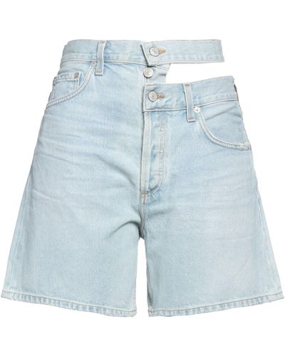 Agolde Shorts Jeans - Blu