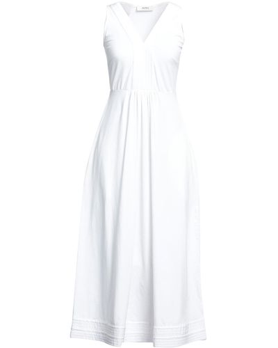 Alpha Studio Midi Dress - White