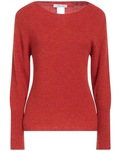 Caractere Pullover - Rot