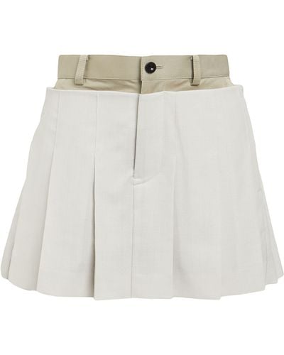 Sacai Shorts & Bermuda Shorts - Gray