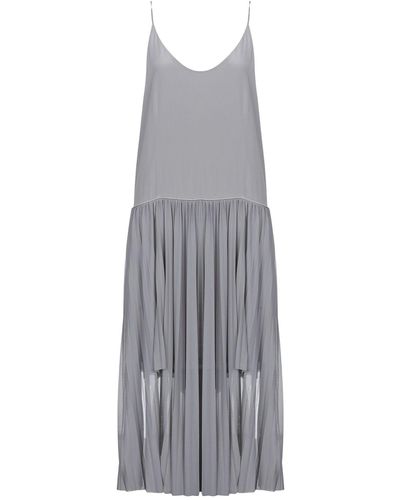 Erika Cavallini Semi Couture Maxi Dress - Gray