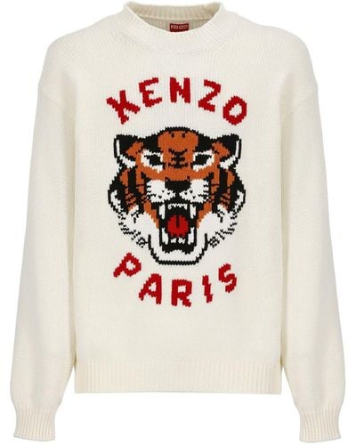 KENZO Pullover - Blanco
