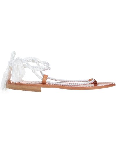Sfizio Thong Sandal - White
