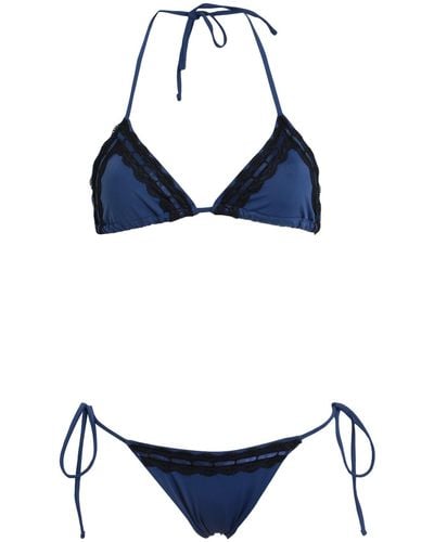 Frankie's Bikinis Maillot deux pièces - Bleu