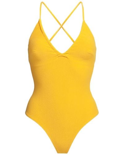Oas One-piece Swimsuit - Yellow