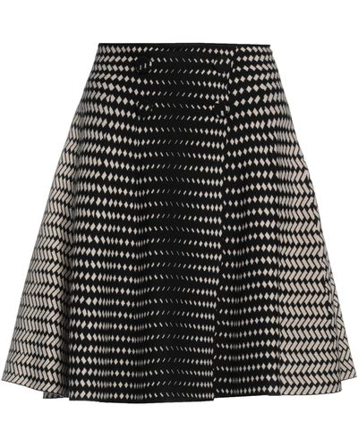 Emporio Armani Midi Skirt - Black