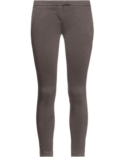 Siviglia Cropped Pants - Gray