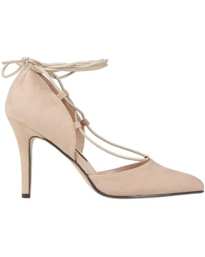 Sexy Woman Court Shoes - Natural