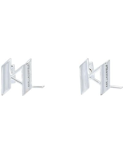 Karl Lagerfeld Earrings - White