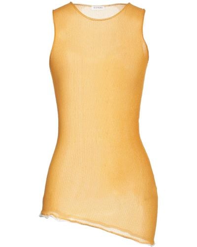 Acne Studios Top - Jaune